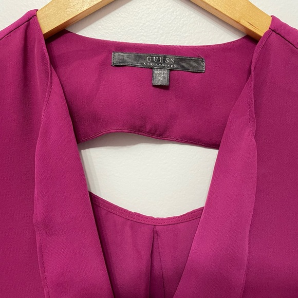 GUESS Purple Blouse - Picture 3 of 3